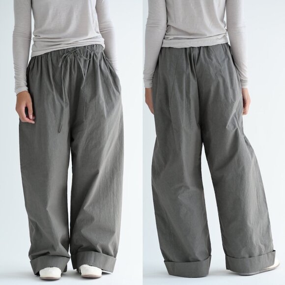 NWT Lauren Manoogian Duvet Pants Wide Leg Trousers Lead size 1 - Picture 6 of 11